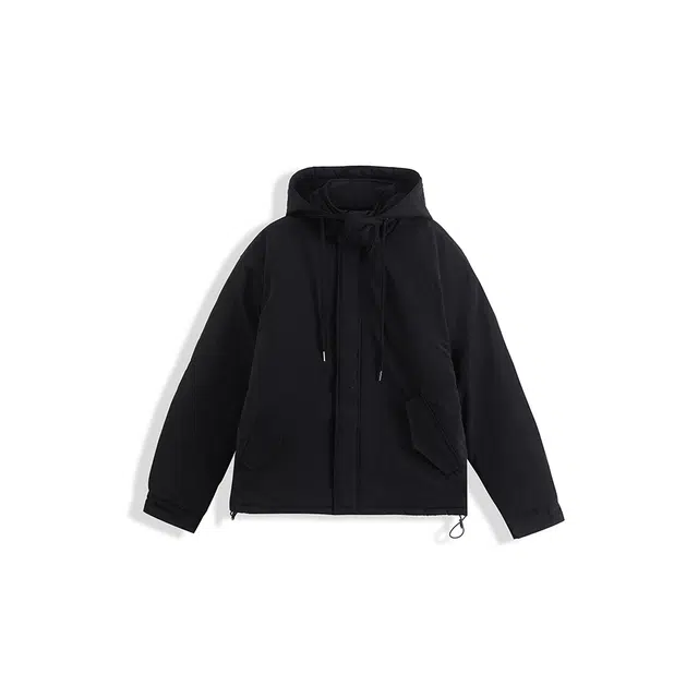 我是大卫 日系连帽面包保暖加厚休闲棉服 男女同款