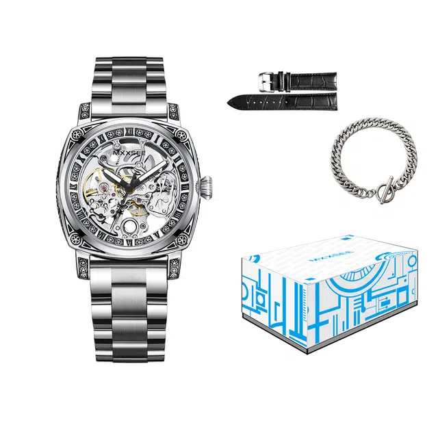 MXXSEE Trend Cool Series Double-sided Skeleton Automatic