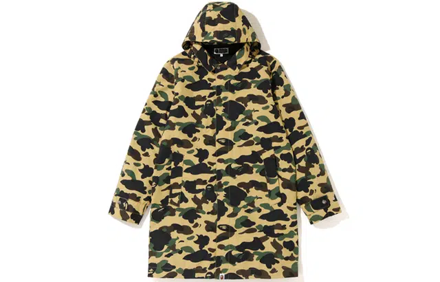 BAPE Camo Loose Hoodie Coat