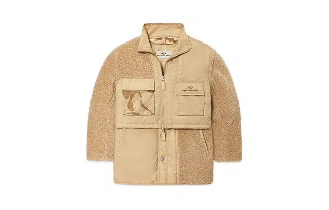 Feng Chen Wang x UGG Deconstructed Zip Jacket Off-White