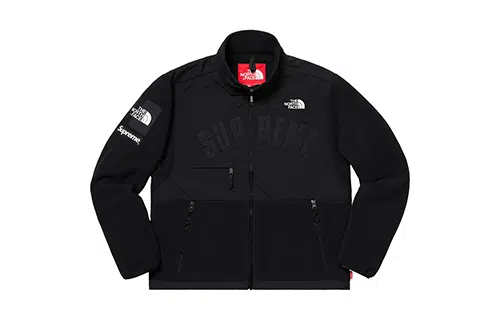 Supreme x The North Face Fleece Jacket Black