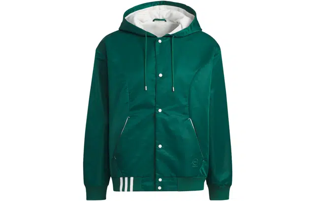 adidas Forest Green Fleece Hoodie