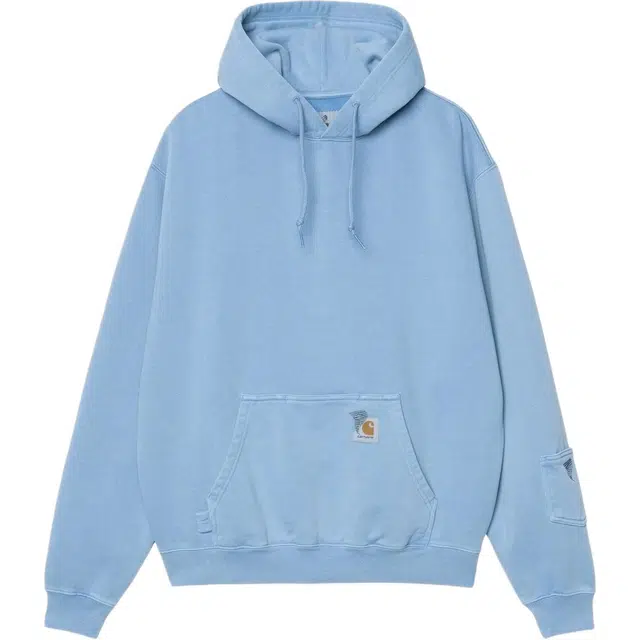 Carhartt WIP x Invincible FW24 Hooded Pigment Dyed Sweatshirt logo