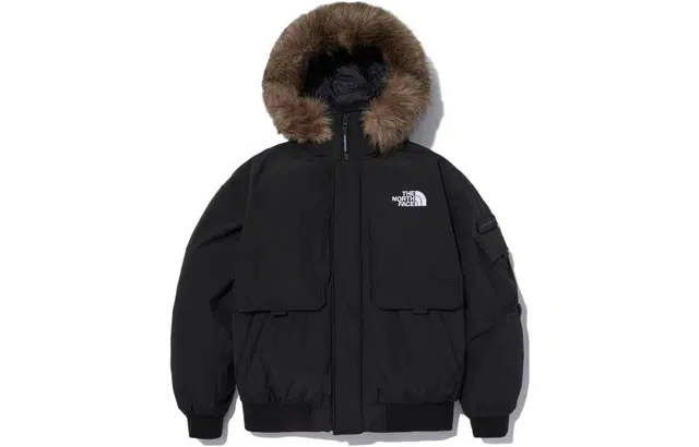 The North Face Logo Print Down Jacket