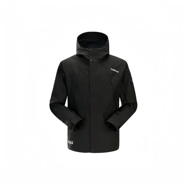 探路者  三合一外套防寒防泼水防污夹克保暖 冲锋衣 男款 黑色