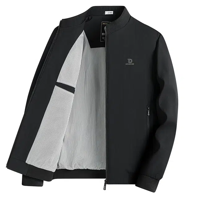 雅鹿 中老年轻商务休闲夹克外套 男款