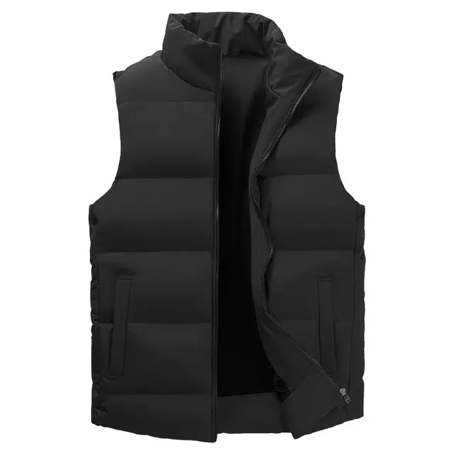 纳趣 立领保暖休闲工装宽松马甲 男女同款