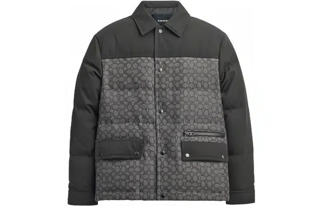 Coach Colorblock Single-Breasted Jacket