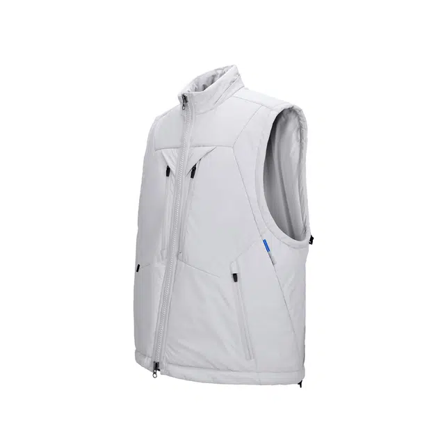 REINDEE LUSION 3D Zipper Stand Collar Vest