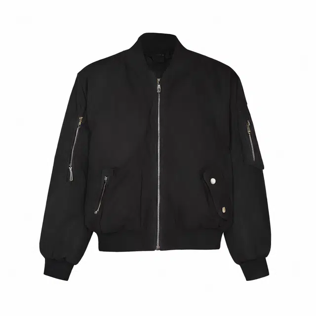 雅鹿 美式街头复古经典多口袋加厚长袖夹克外套 男女同款