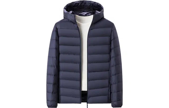 恒源祥 连帽轻薄时尚轻便羽绒服 男款