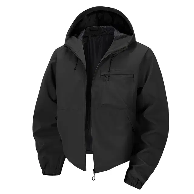 纳趣 山系户外单冲运动宽松百搭休闲连帽夹克外套 男女同款