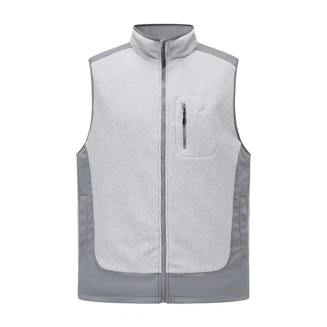 新奇天 双面穿城市户外徒步加绒加厚马甲 男款