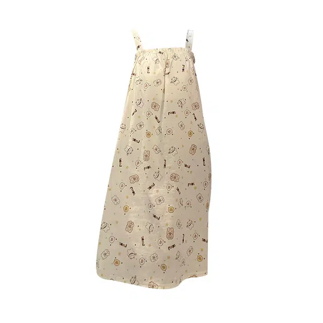 欧诗帛 无袖吊带带胸垫韩版甜美可外穿家居服睡裙 女款 图片色