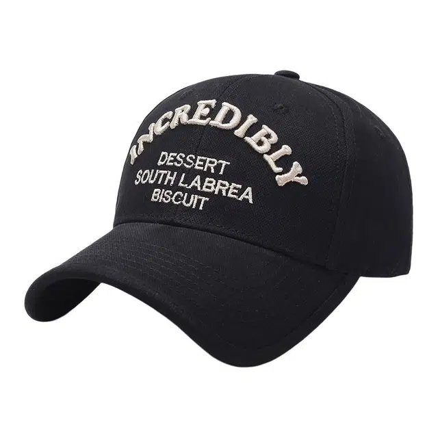 佩洛依 显脸小时尚潮流百搭出行休闲防晒遮阳简约大头围 棉 鸭舌帽 男女同款情侣款