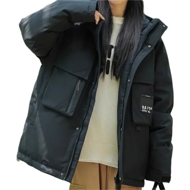 雅鹿  户外运动工装  防风保暖冲锋衣 男女同款