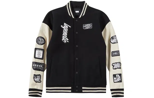 LNG Baseball Jacket Black