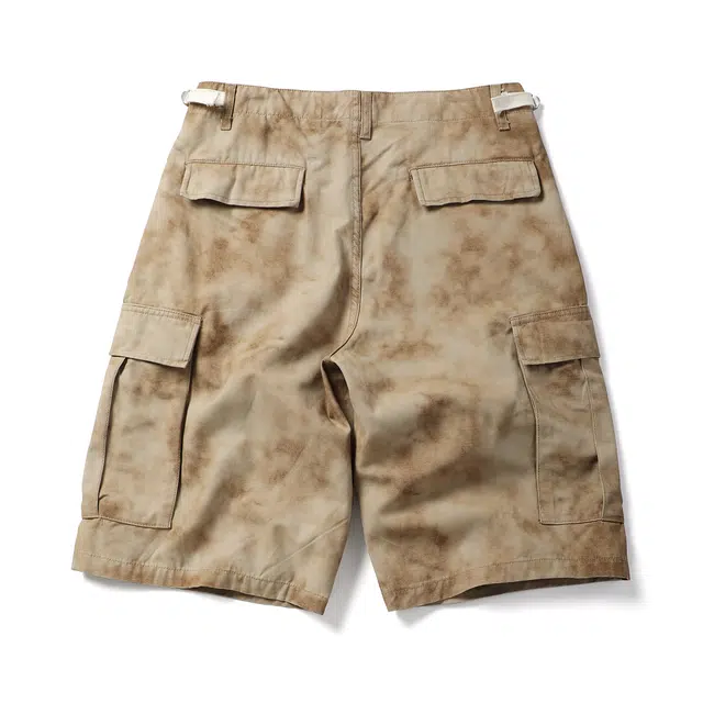 【dme】 夏季潮流时尚宽松迷彩舒适工装短裤 男女同款