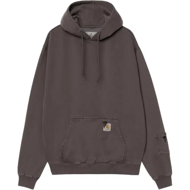 Carhartt WIP x Invincible FW24 Hooded Pigment Dyed Sweatshirt logo