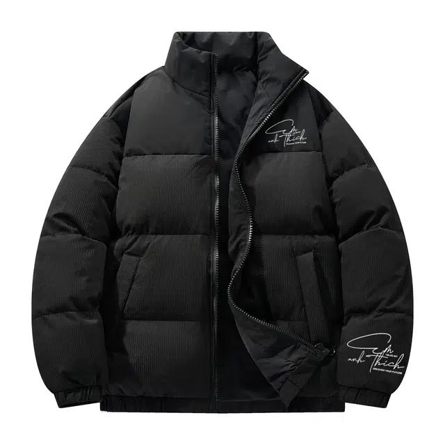 雅鹿 云朵泡芙美式插色基础款户外防寒学院风立领保暖加厚高级感简约时尚百搭羽绒服 男女同款