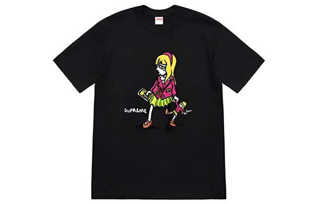 Supreme SS19 Suzie Switchblade Tee Black
