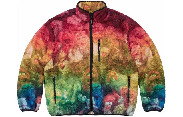 Supreme Muppets Fleece Jacket