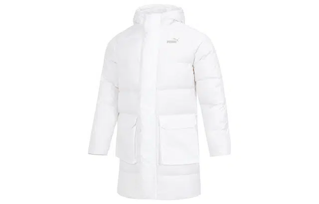 PUMA Das Long Down Jacket White