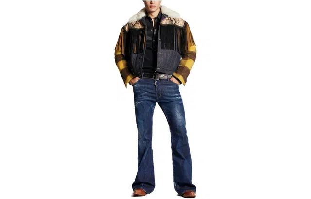 DSQUARED 2 Western Mesh-Up Jean Kaban