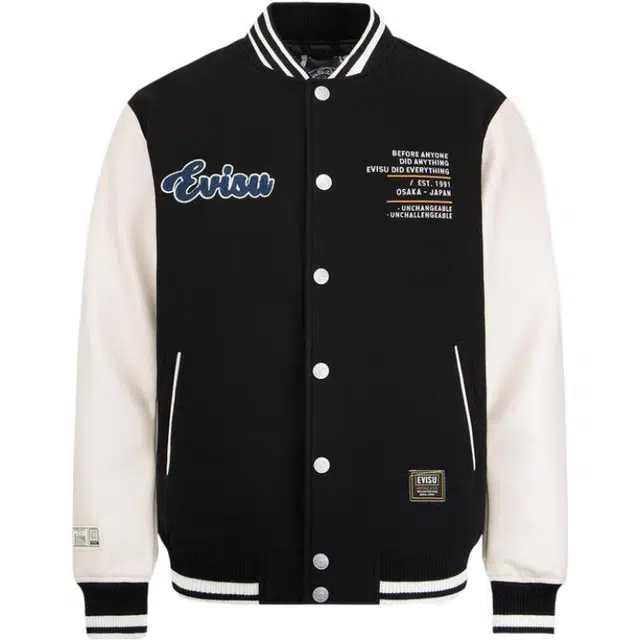 EVISU FW22 Baseball Jacket
