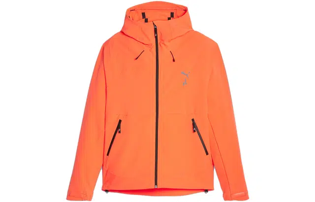 PUMA SEASONS Men's Softshell Running Jacket Logo