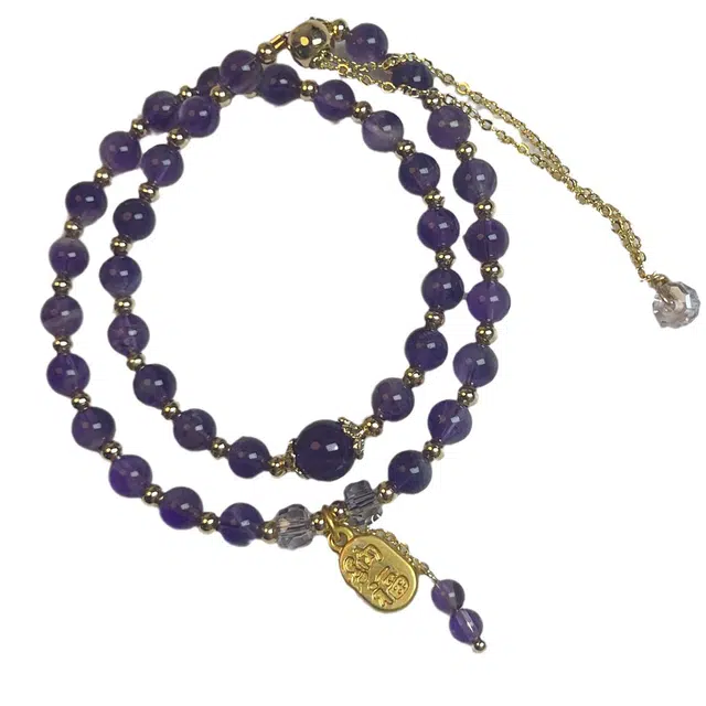 骊碧 轻奢小众双圈高档浪漫有意义 水晶 手链 女款