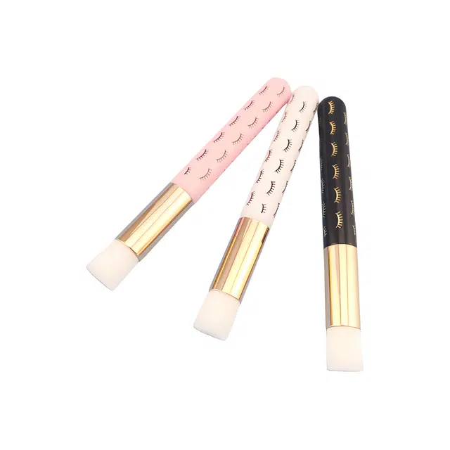 馨枕居 睫毛印花面膜刷洗鼻刷清洁慕斯刷化妆工具 毛孔黑头洗脸