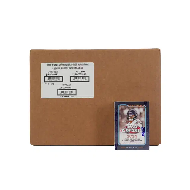 Topps Chrome Football Blaster TC