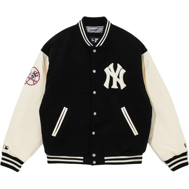 New Era x MLB Yankees Black White