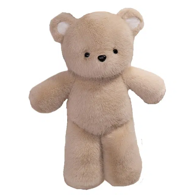 公主恋人 可爱跑跑熊背包布娃娃 填充饱满创意公仔包包 玩偶周边