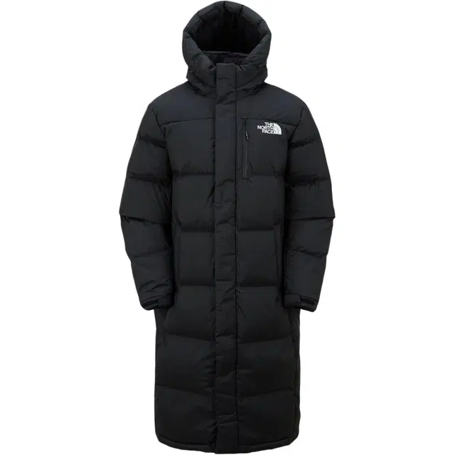 The North Face Go Free Series Long Down Jacket Black