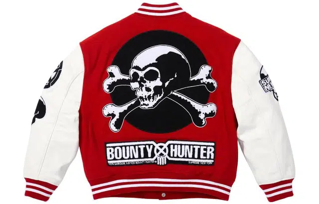 Supreme x BOUNTY HUNTER Varsity Jacket
