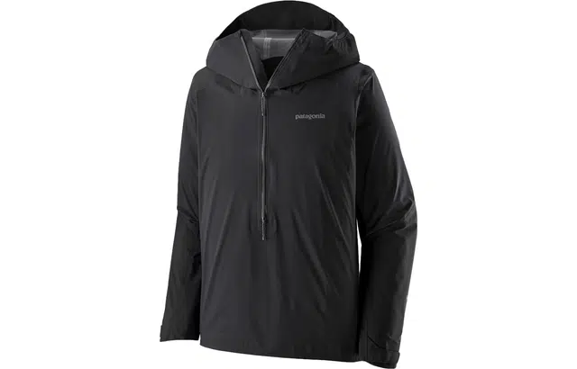 patagonia Dirt Roamer Storm Bike Jacket Logo