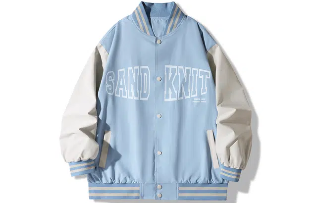 SandKnit Varsity Jacket