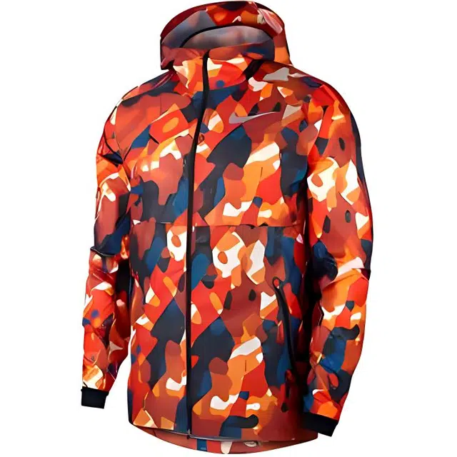 Nike Camo Windbreaker Jacket