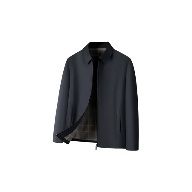 富铤 美式简约防风挺括翻领工装休闲百搭夹克外套 男款