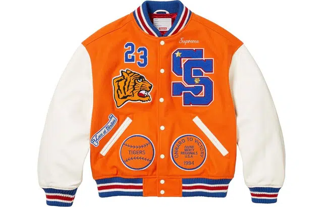 Supreme Tiger Varsity Jacket