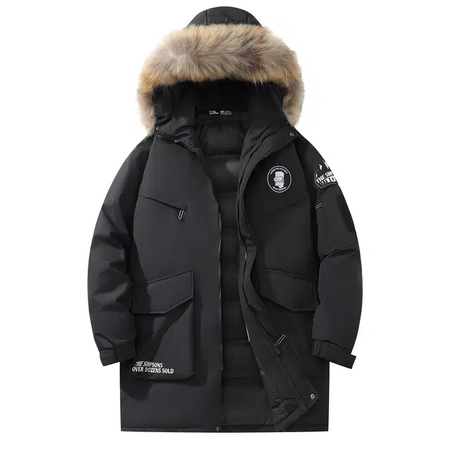 The Simpsons Letter Embroidered Parka