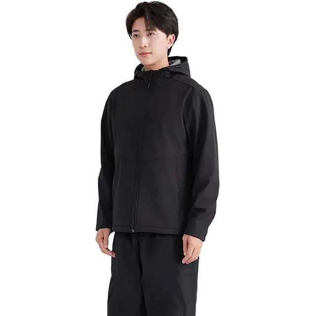 【dme】  美式复古时尚纯色连帽三防山系户外  防水防风冲锋衣 男女同款