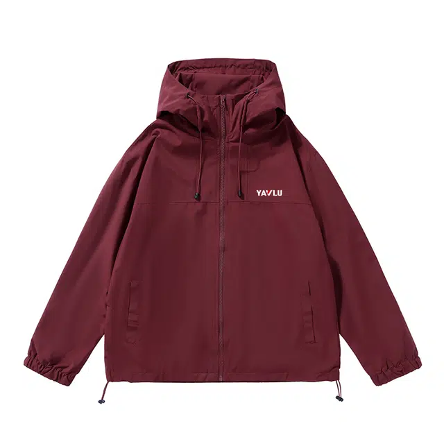 雅鹿  户外三防青少年港风工装潮流连帽  防水防风耐磨冲锋衣 男款