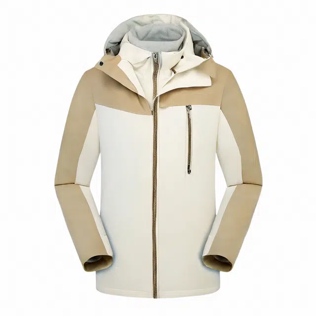 雅鹿  三合一山系日常休闲  防水防风冲锋衣 男女同款