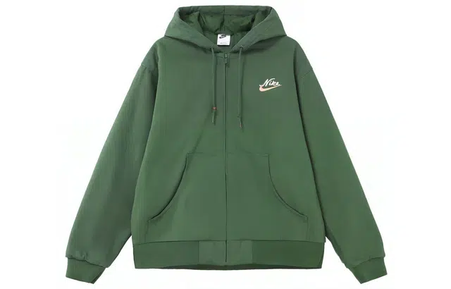 Nike Hoodie Jacket Green