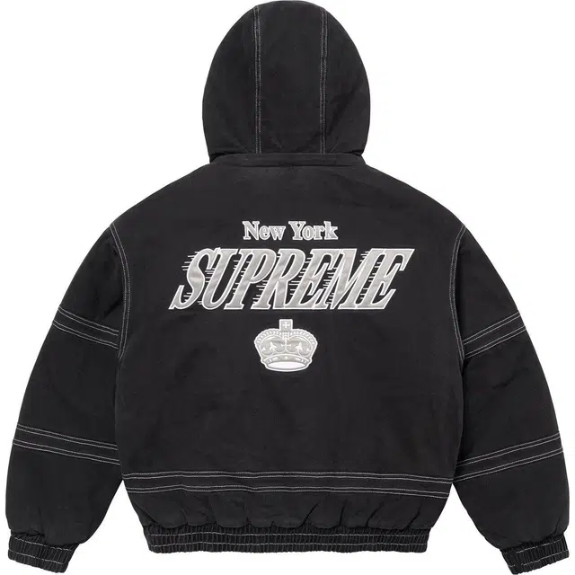 Supreme x Mitchell & Ness Twill Stadium Jacket