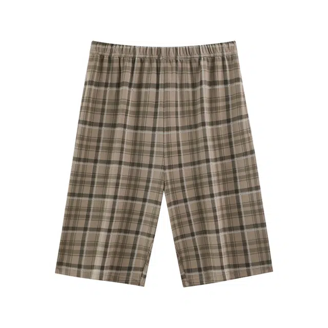 莫代尔 舒适柔软亲肤细腻时尚百搭轻薄透气睡裤 男款 棕色