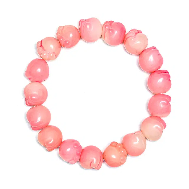 素于 国潮复古文艺风清新高级氛围感小众日常通勤甜美少女绕指柔佛珠招财纳福转运百搭念珠#好运 白玉菩提 手串 男女同款情侣款